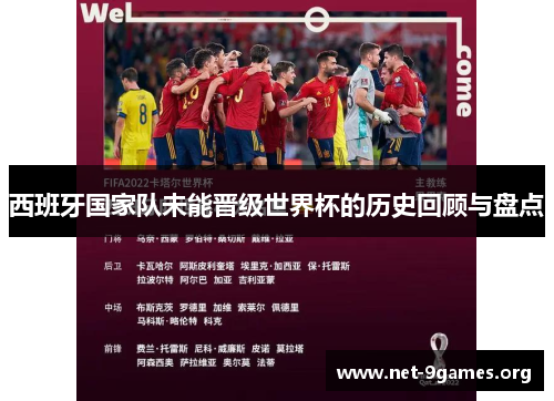 西班牙国家队未能晋级世界杯的历史回顾与盘点 西班牙国家队未能晋级世界杯的历史回顾与盘点
